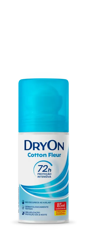 Desodorante Roll-On Dryon Cotton Fleur Proteção Intensiva 85ml