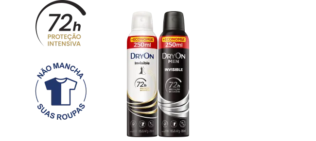 Desodorantes DryOn Invisible